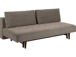 Vente-unique Modulair-Blake Slaapbank Incl. 2 Kussens Beige, Rokerig.