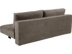 Vente-unique Modulair-Blake Slaapbank Incl. 2 Kussens Beige, Rokerig.