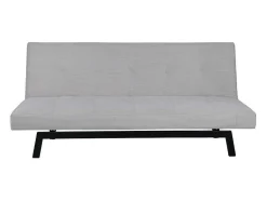 Vente-unique Klik-Klak En Bz Slaapbank-Bodil Slaapbank Fluweel Beige.