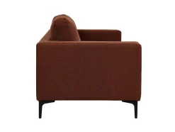 Vente-unique Aanbiedingen: Zitbank & Fauteuil-Bolero Bank 3 Persoons Rood.