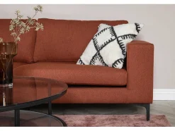 Vente-unique Aanbiedingen: Zitbank & Fauteuil-Bolero Bank 3 Persoons Rood.