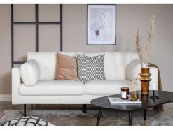 Vente-unique Modulair-Boom Bank 3 Persoons Wit.