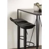 Vente-unique Barmeubel-Brea Barmeubelset Bartafel Zwart En 4 Adesto Barstoelen Zwart.