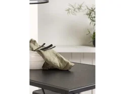 Vente-unique Barmeubel-Brea Barmeubelset Bartafel Zwart En 4 Tempe Barstoelen Zwart.