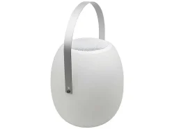 OZAIA Tuinlamp-Buitenlamp Op Voet Met Bluetooth-Verbinding Speak - Metaal - H27 Cm - Veranderende Kleuren