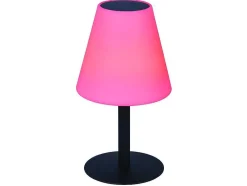 SOLARGEO Tuinlamp-Buitenlamp Op Voet Met Led-Verlichting Edison - Metaal - H36 Cm - Veranderende Kleuren