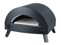 Vente-unique Buitenkeuken-Bukom Pizza Oven Til Gas Zwart.