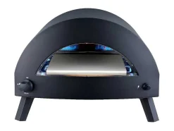Vente-unique Buitenkeuken-Bukom Pizza Oven Til Gas Zwart.