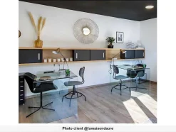 Vente-unique Bureaumeubel-Bureau Elstron - Gehard Glas