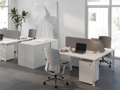 Workēa Bureaustoel-Bureaustoel - Stof - Grijs - Humia