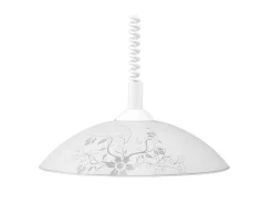 EPIKASA Aanbiedingen: Woonaccessoires-California Hanglamp, Wit, 40X40X80 Cm,