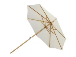 Vente-unique Parasol-Cerox Parasol Met Kantelfunctie Wit.