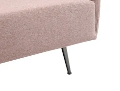Vente-unique Chaise Longue-Chaise Longue Links Van Roze Stof Napasa