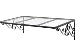 Vente-unique Luifel En Afdak-Charmant Afdak Amban Van Aluminium - 150 X 80 Cm
