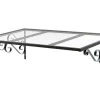 Vente-unique Luifel En Afdak-Charmante Luifel Amban Van Aluminium - 120 X 80 Cm