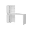 EPIKASA Bureaumeubel-Clio Bureau, Wit, 150X60X135 Cm,