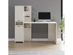 EPIKASA Bureaumeubel-Clio Bureau, Wit, 150X60X135 Cm,