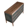 Angel Cerda Ladekast-Commode Van Pvc Donkergroen En Walnoot 7150