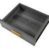 ModernLuxe Sidetable-Console Met 1 Lade - Moderne Stijl - Grijs