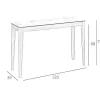 Angel Cerda Sidetable-Consoletafel Met Porseleinen Blad Calacatta 3082