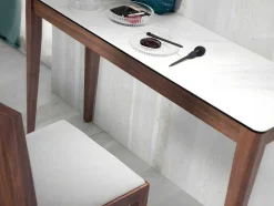 Angel Cerda Sidetable-Consoletafel Met Porseleinen Blad Calacatta 3082