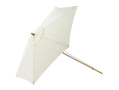 Vente-unique Parasol-Corypho Parasol Met Kantelfunctie Wit.