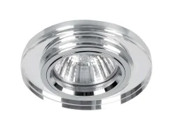EPIKASA Tuinlamp-Cristaldream Spot, Chroom, 8,5X8,5X1 Cm,