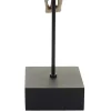 Vente-unique Standbeeld-Decoratief Staand Figuur Koeienschedel Mcw-D30