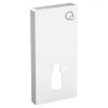 Vente-unique Hangend Toilet-Decoratief Voorwandsysteem Voor Hang-Wc - Zwart - Spinosa