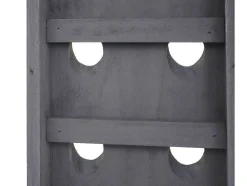 Vente-unique Tafelservies-Decoratieve Trilplank, Grijs