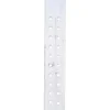 Vente-unique Keukenaccessoire En -Opbergruimte-Decoratieve Trilplank, Wit