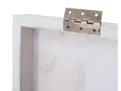 Vente-unique Keukenaccessoire En -Opbergruimte-Decoratieve Trilplank, Wit
