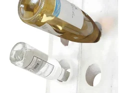 Vente-unique Keukenaccessoire En -Opbergruimte-Decoratieve Trilplank, Wit