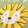 OZAIA Beddengoed-Dekbedovertrek Voor Kinderen Van Katoen 57 Draden /Cm - Dekbedhoes 140 X 200 Cm + 1 Kussensloop 63 X 63 Cm - Junglemotief - Junglia