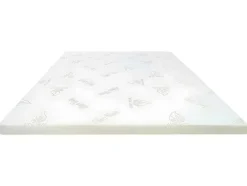NATUREA Topmatras-Dekmatras Luxe Met Vormgeheugen Aloe Vera Van - 180 X 200 Cm