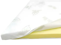 NATUREA Topmatras-Dekmatras Luxe Met Vormgeheugen Aloe Vera Van - 160 X 200 Cm