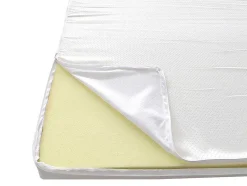 NATUREA Topmatras-Dekmatras Met Vormgeheugenschuim Aloe Vera Van - 140 X 190 Cm