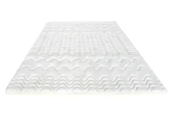 NATUREA Topmatras-Dekmatras Met Vormgeheugenschuim Aloe Vera Van - 160 X 200 Cm