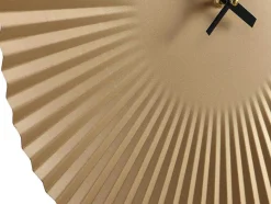 OZAIA Wandklok-Design Wandklok - D. 50 Cm - Metaal - Goudkleurig - Felinar