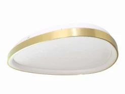 OZAIA Plafondlamp-Design-Plafondlamp Met Variabele Ledverlichting - Aluminium En Metaal - D65 - Goudkleurig - Granby