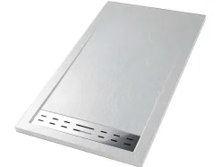 Shower & Design Douchebak-Douchebak Lyros Met Sifon Inbegrepen - 1600X800X40Mm - Wit