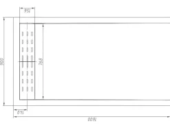Shower & Design Douchebak-Douchebak Lyros Met Sifon Inbegrepen - 1600X900X40Mm - Wit