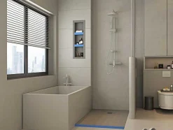 Shower & Design Douchebak-Douchebak Om Te Betegelen Delos 1600X900X40 Mm
