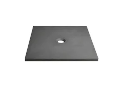 Shower & Design Douchebak-Douchebak Om Te Plaatsen Van Beton - L90 X B90 X H4 Cm - Zamzor