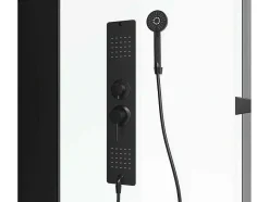 Shower & Design Douchecabine-Douchecabine Massagefunctie - Omkeerbare Installatie - L110 X B80 X H215 Cm - Fomira