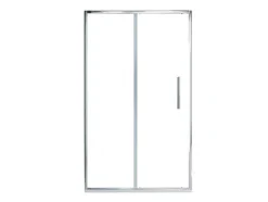 Shower & Design Douchewand-Douchedeur In Industriele Stijl - Chroom - 120 X 195 Cm - Toroni