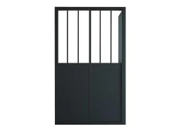 Shower & Design Douchewand-Douchescherm Met Schuifdeur - 120 X 80 X 195 Cm - Urbanik