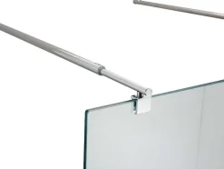 Shower & Design Douchewand-Douchewand Paulina Ii Gezeefdrukt Glas - 90 X 190 Cm