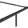 Shower & Design Douchewand-Douchewand Voor Inloopdouche Matzwart Industriele Stijl 100 X 200 Cm Urbanik