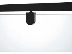 Shower & Design Douchewand-Draaibare Douchedeur Van Matzwart Metaal - Industriele Stijl - 80 X 195 Cm - Tamri